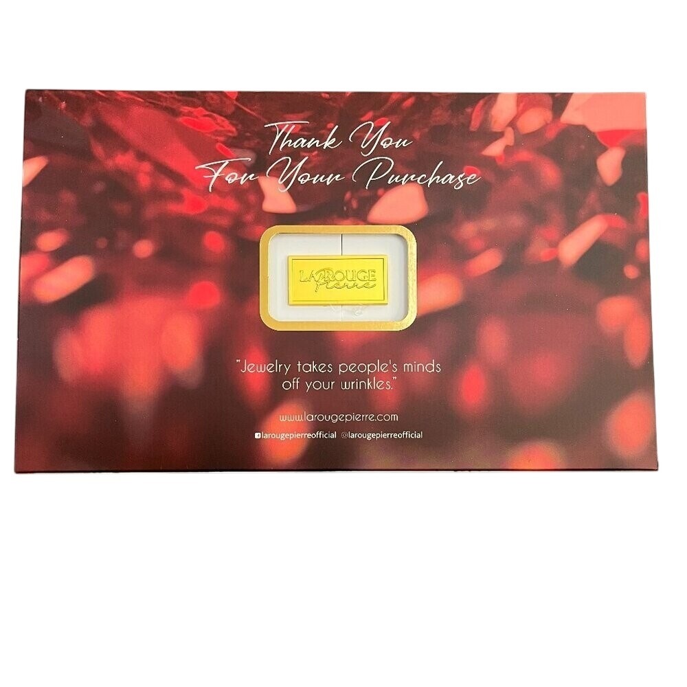 NEW La Rouge Pierre Coral Collection Briefcase Cream Serum Mask - Picture 3 of 5